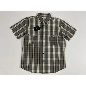 FILSON WASHED SHORT SLEEVE FEATHER CLOTH SHIRT NWT